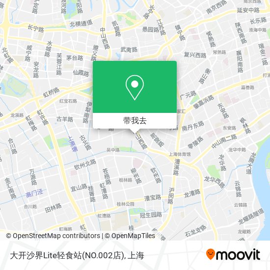 大开沙界Lite轻食站(NO.002店)地图