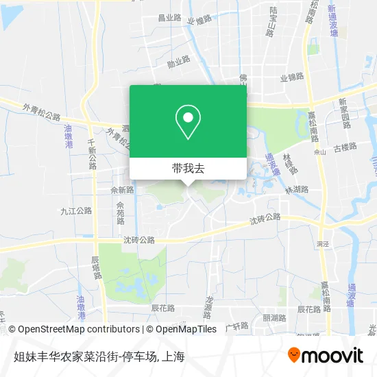 姐妹丰华农家菜沿街-停车场地图