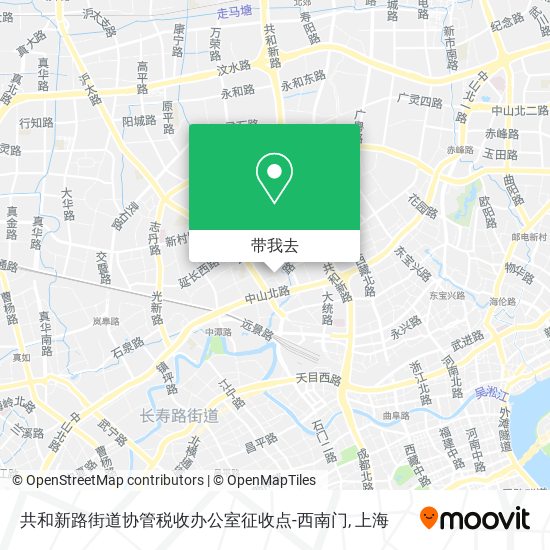 共和新路街道协管税收办公室征收点-西南门地图