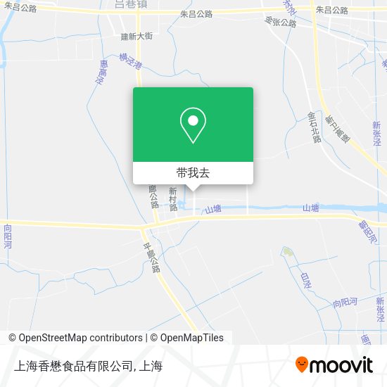 上海香懋食品有限公司地图