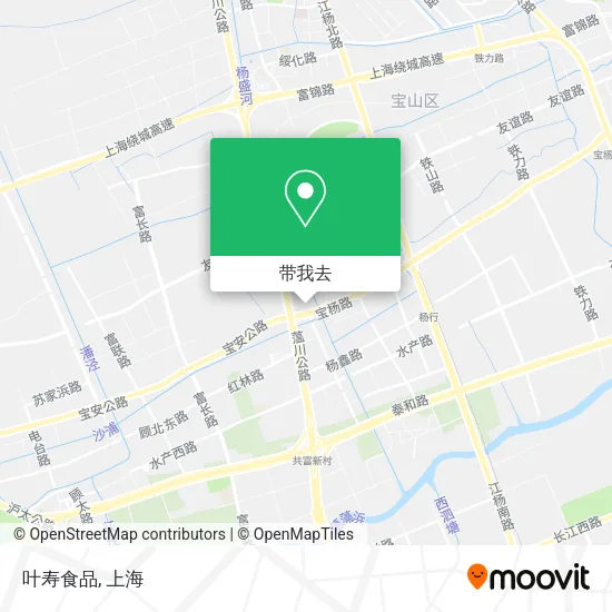 叶寿食品地图