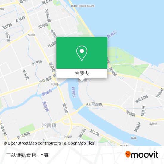 三岔港熟食店地图