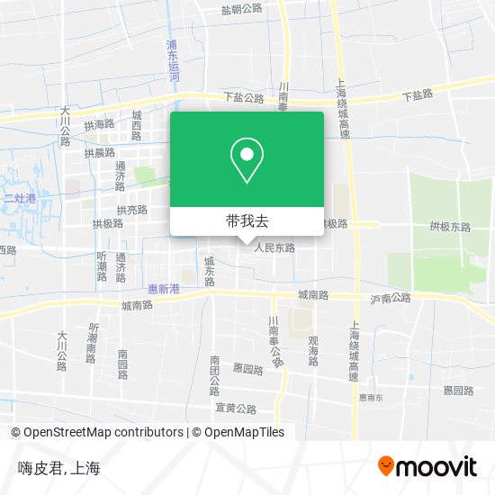 嗨皮君地图