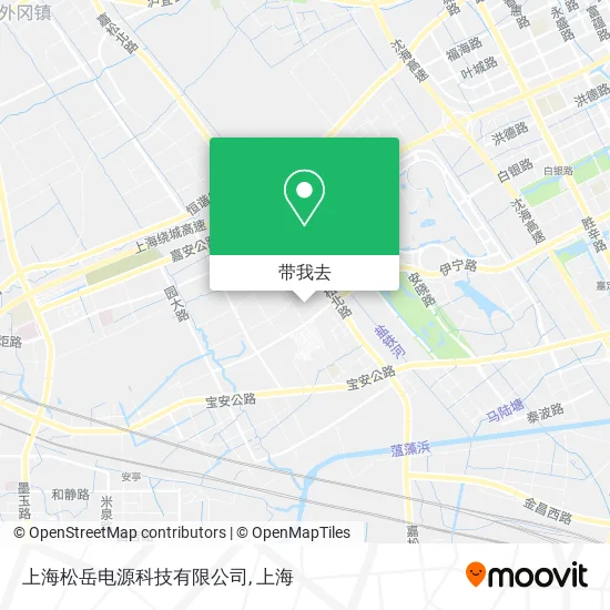 上海松岳电源科技有限公司地图