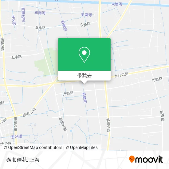 泰顺佳苑地图