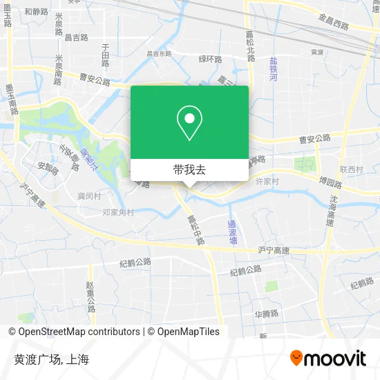 黄渡广场地图