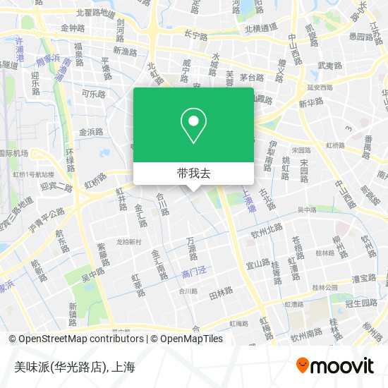 美味派(华光路店)地图