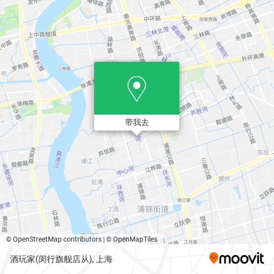 酒玩家(闵行旗舰店从)地图
