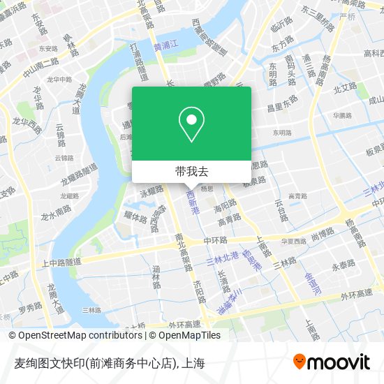 麦绚图文快印(前滩商务中心店)地图