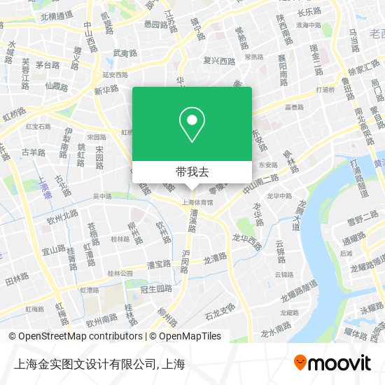 上海金实图文设计有限公司地图