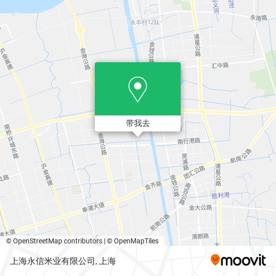 上海永信米业有限公司地图