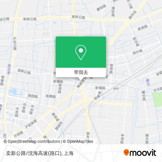 卖新公路/沈海高速(路口)地图