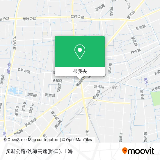 卖新公路/沈海高速(路口)地图