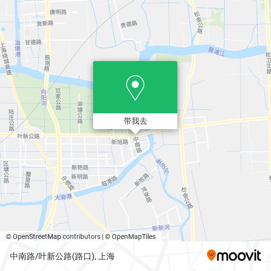 中南路/叶新公路(路口)地图