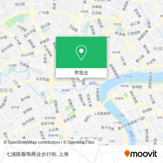 七浦路服饰商业步行街地图