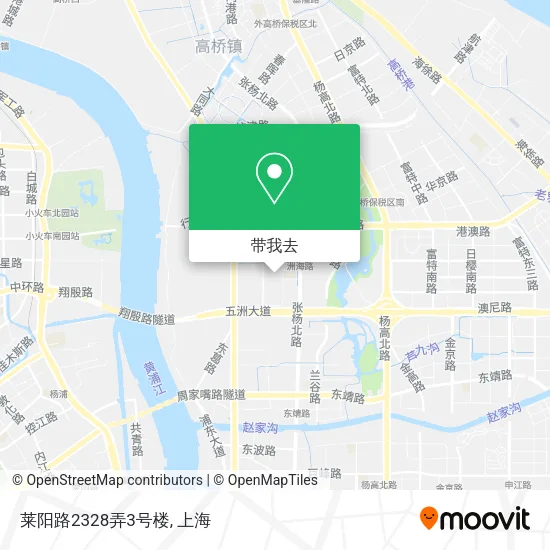 莱阳路2328弄3号楼地图