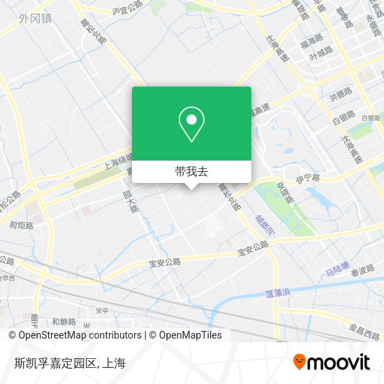 斯凯孚嘉定园区地图
