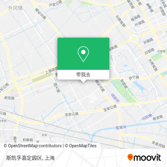 斯凯孚嘉定园区地图