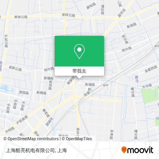 上海酷亮机电有限公司地图