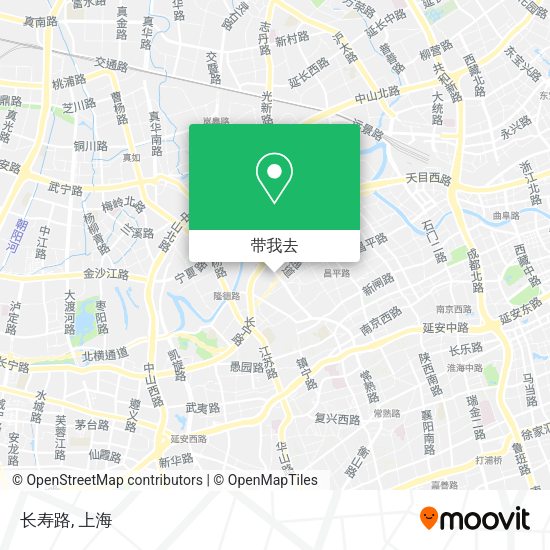 长寿路地图