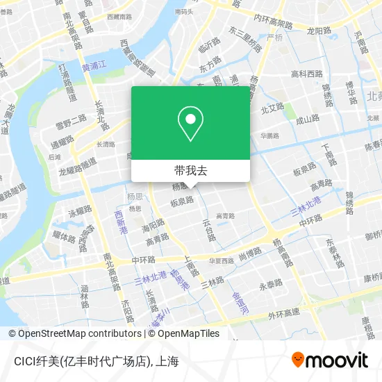 CICI纤美(亿丰时代广场店)地图