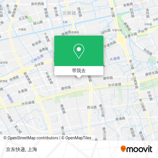 京东快递地图