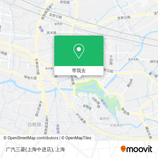 广汽三菱(上海中进店)地图