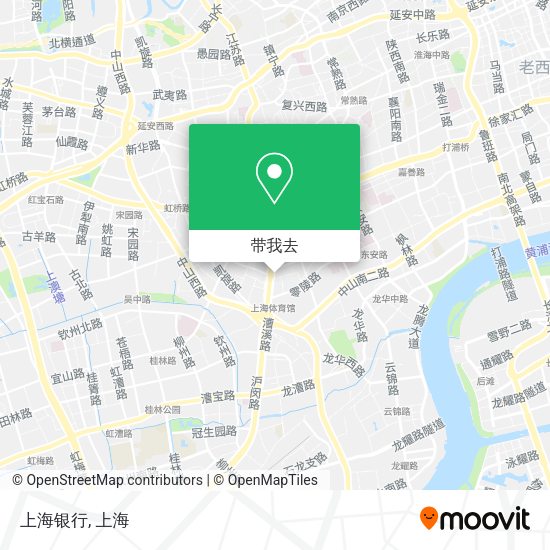 上海银行地图