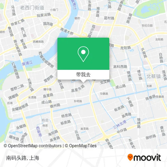 南码头路地图