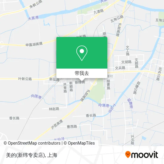 美的(新纬专卖店)地图