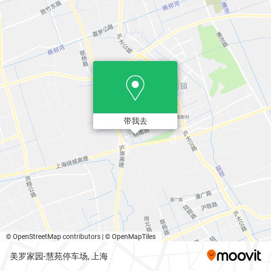 美罗家园-慧苑停车场地图