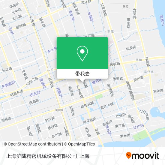 上海沪陆精密机械设备有限公司地图