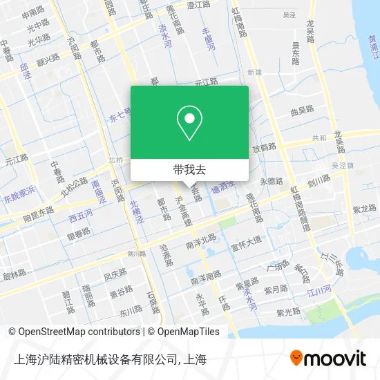 上海沪陆精密机械设备有限公司地图