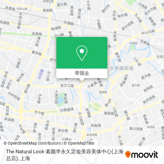 The Natural Look·素颜半永久定妆美容美体中心(上海总店)地图