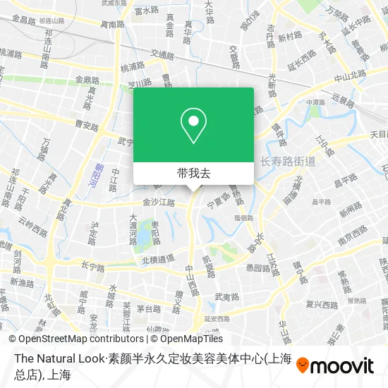 The Natural Look·素颜半永久定妆美容美体中心(上海总店)地图