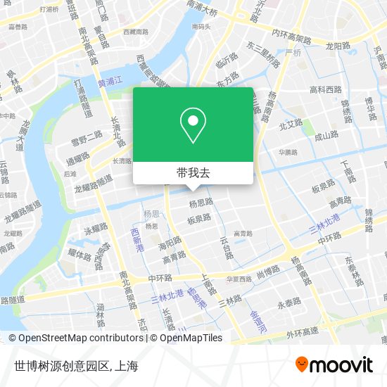 世博树源创意园区地图