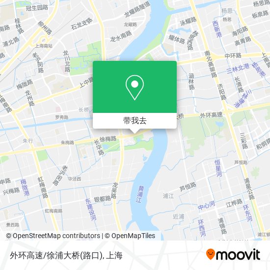 外环高速/徐浦大桥(路口)地图