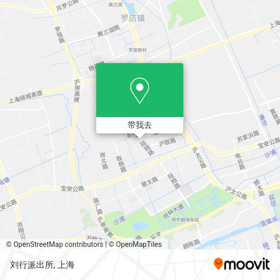 刘行派出所地图