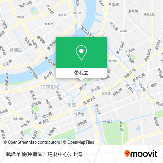 武峰吊顶(臣腾家居建材中心)地图