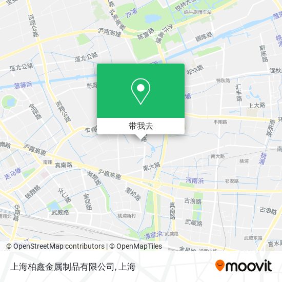 上海柏鑫金属制品有限公司地图