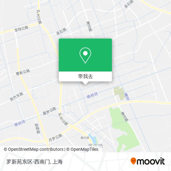 罗新苑东区-西南门地图