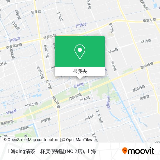 上海qing清茶一杯度假别墅(NO.2店)地图