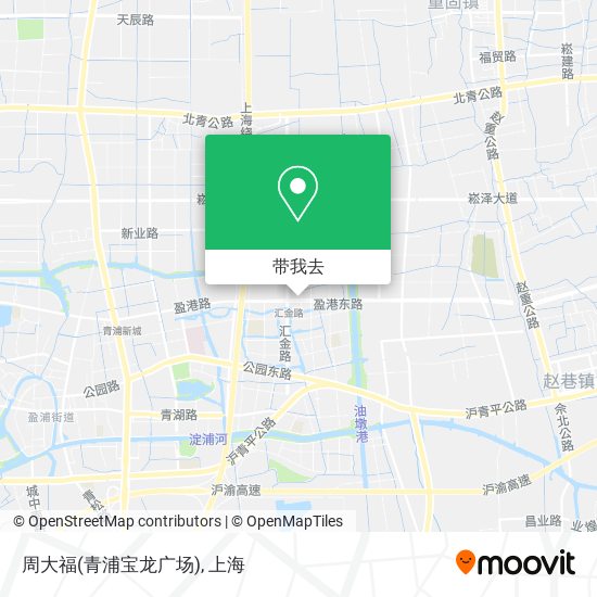 周大福(青浦宝龙广场)地图