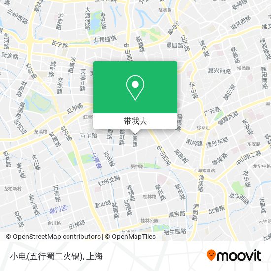 小电(五行蜀二火锅)地图