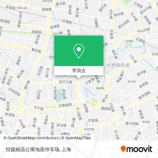 恒陇丽晶公寓地面停车场地图