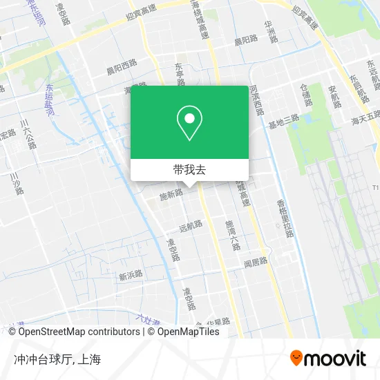 冲冲台球厅地图