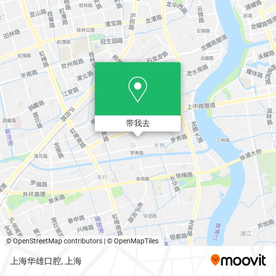 上海华雄口腔地图