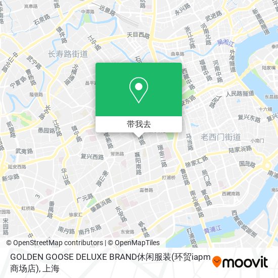 GOLDEN GOOSE DELUXE BRAND休闲服装(环贸iapm商场店)地图