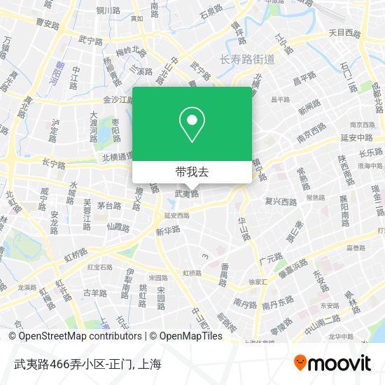 武夷路466弄小区-正门地图