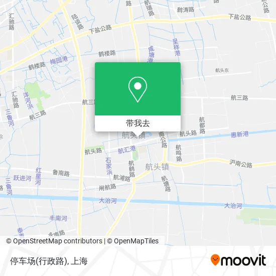 停车场(行政路)地图